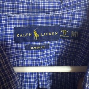 2xb. Ralph Lauren Polo. Burton up. Blue and black
